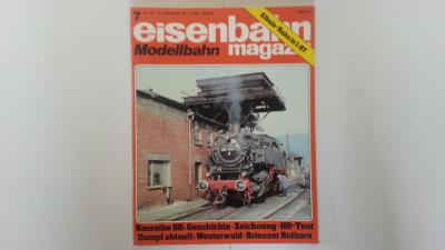 hel EisenbahnModellbahn Magazin Zeitschrift 7  1986